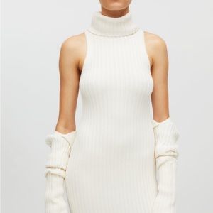 KAIA GERBER x ZARA ribbed long dress. Only worn once